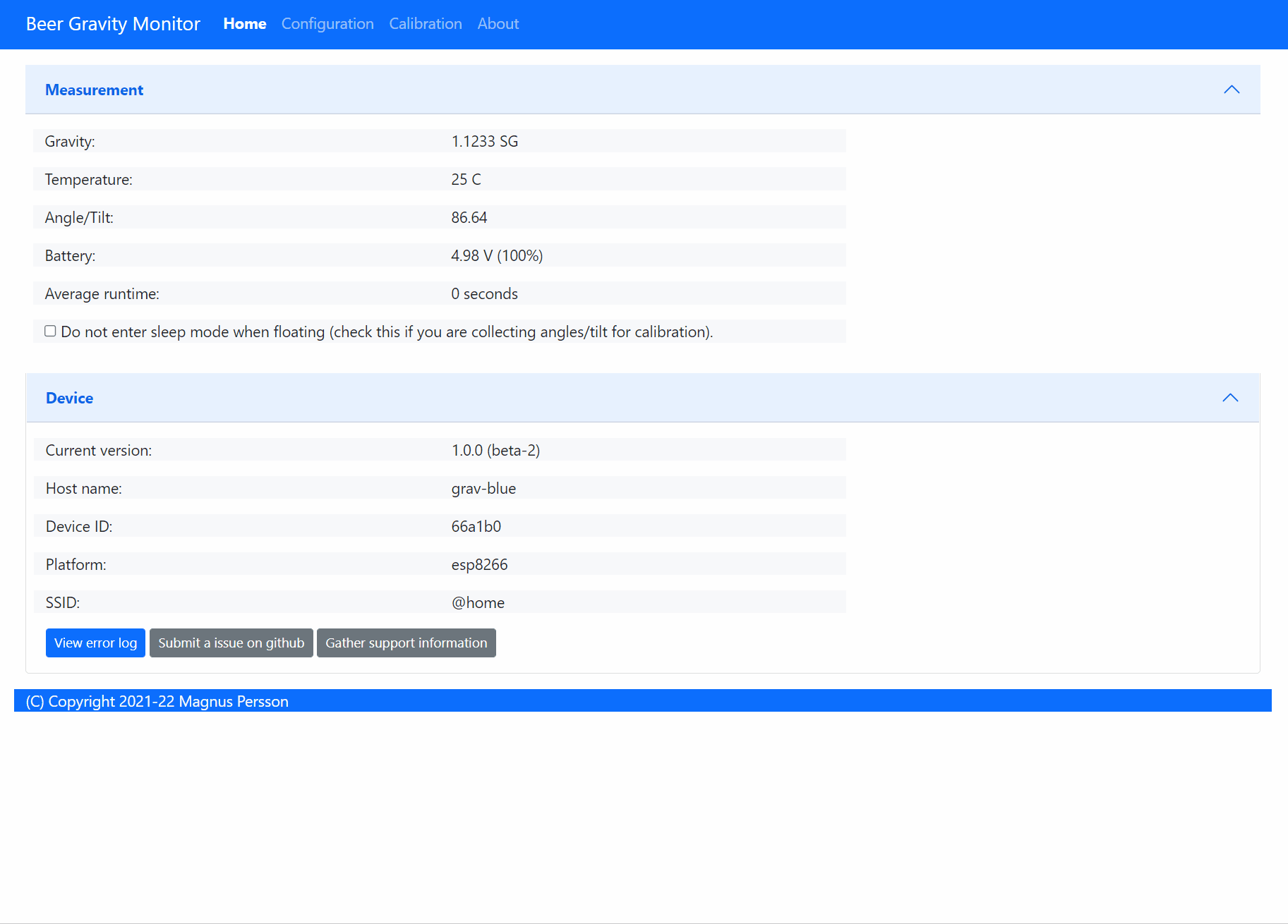User Inteface Walkthrough