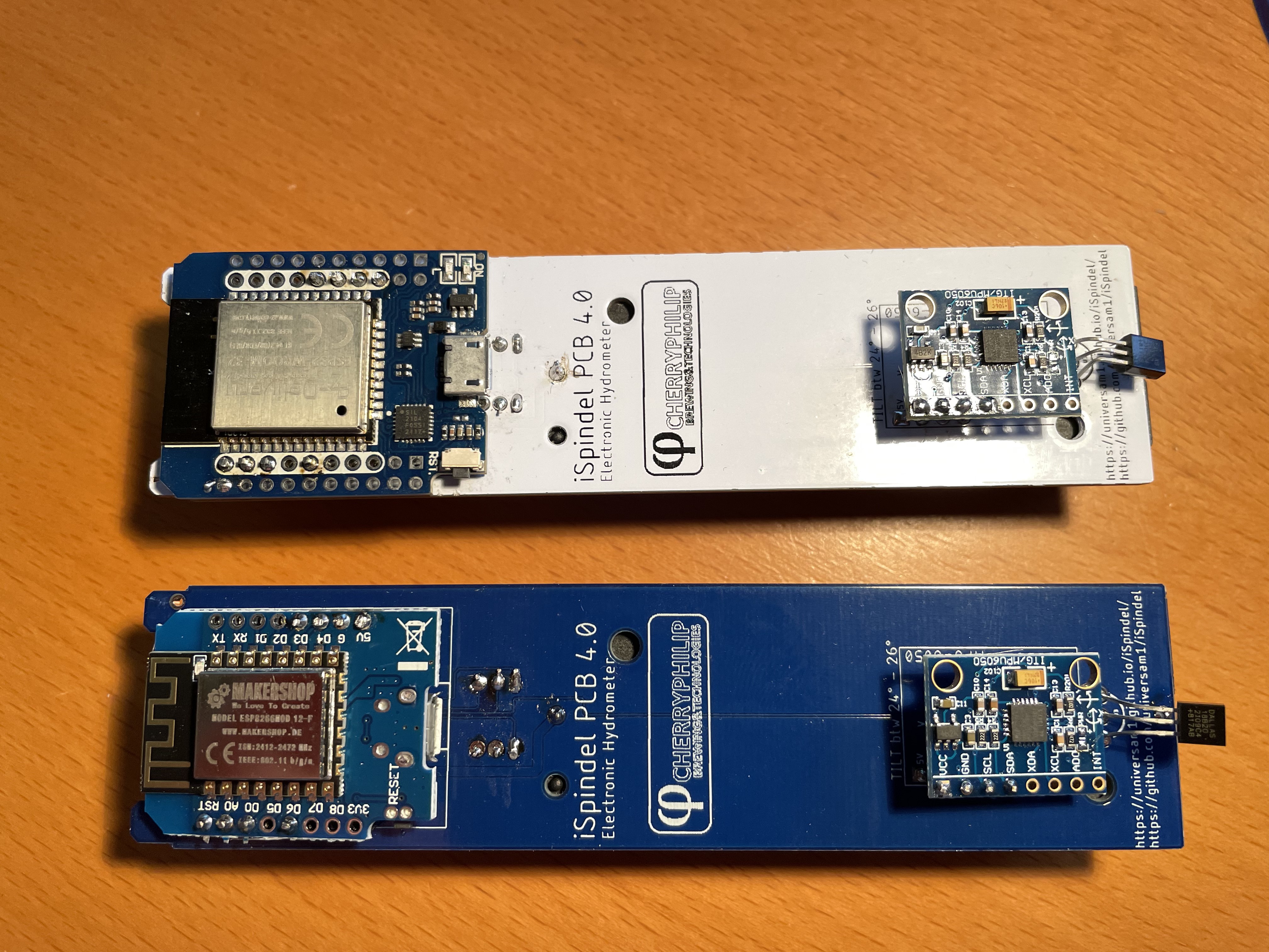 Builds of iSpindel