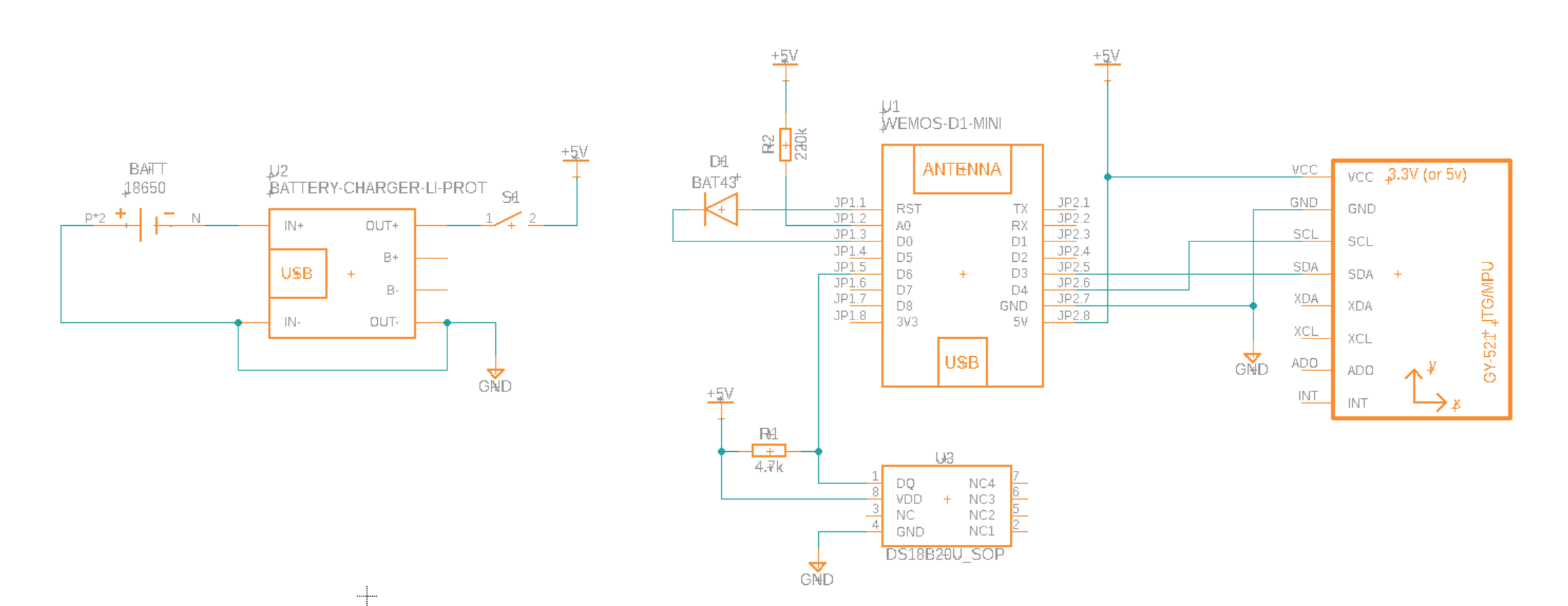 Schema esp8266