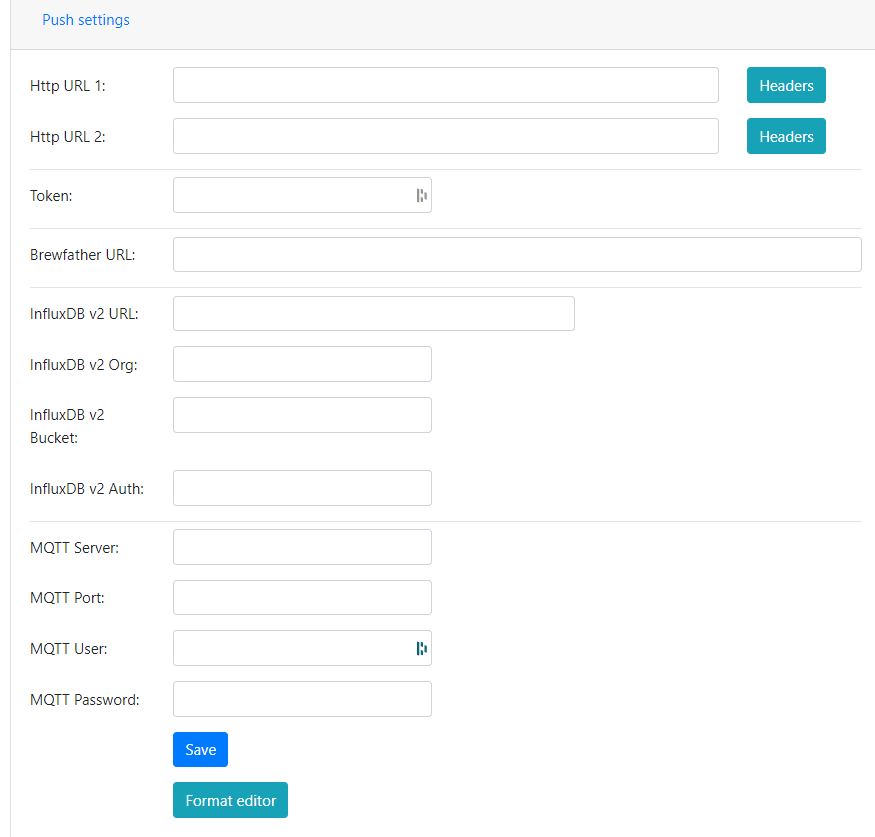 Push Settings