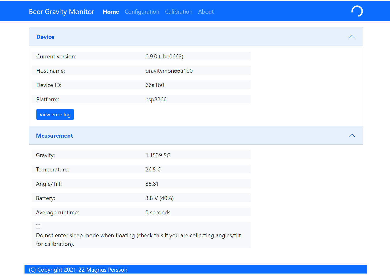 User Inteface Walkthrough