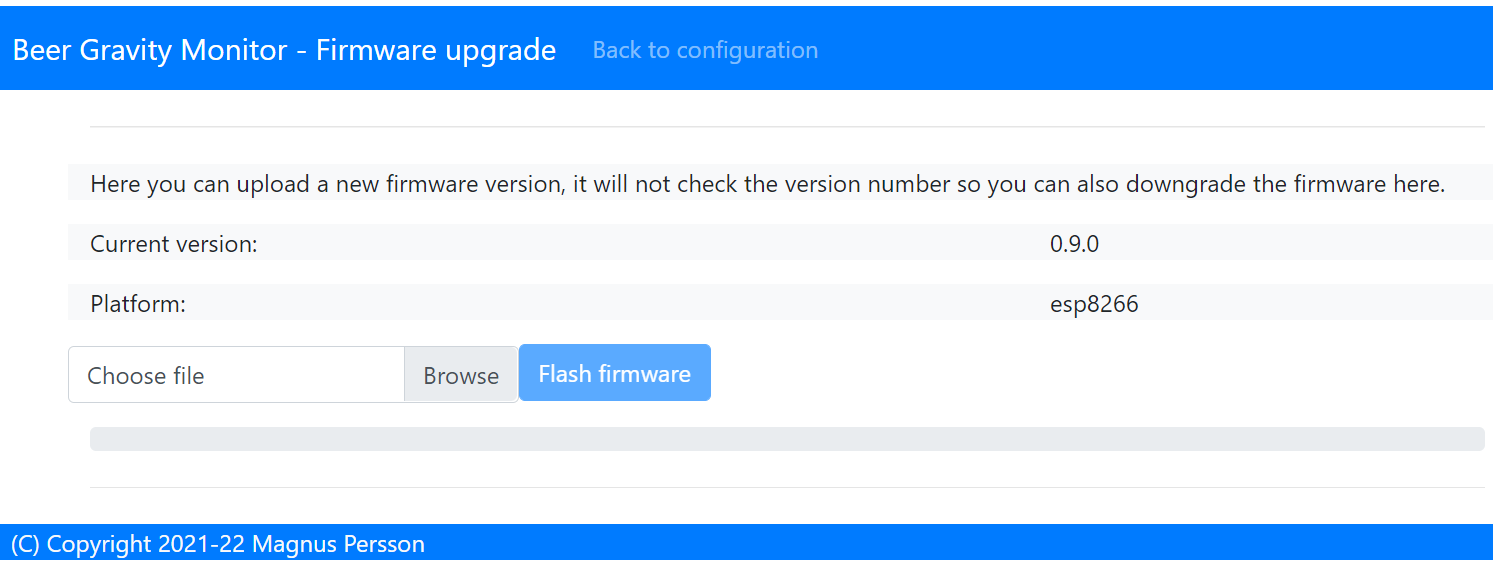 Update firmware